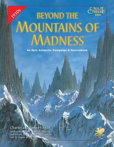 Call of Cthulhu 5th Edition: Beyond the Mountains of Madness