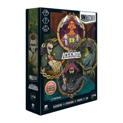 Unmatched : Battle of Legends Vol.3 (expected in stock on 14th October)
