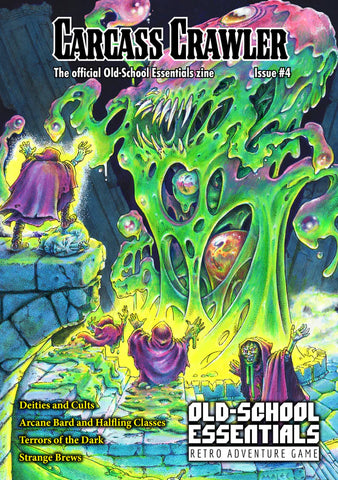 Old School Essentials: Carcass Crawler Issue # 4 + complimentary PDF