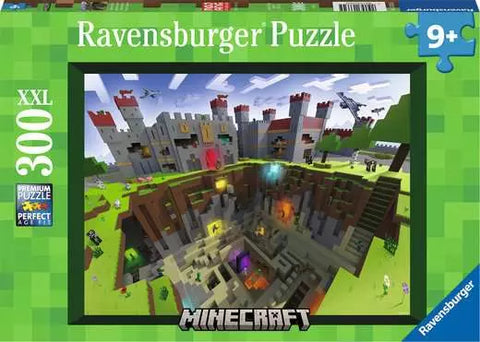 Minecraft Cutaway - 300 Pieces Children’s Puzzle