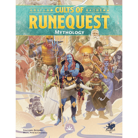 Cults of RuneQuest: Mythology + complimentary PDF (expected in stock around 3rd October)