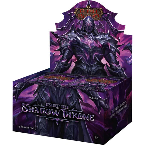 Flesh And Blood TCG: Usurp the Shadow Throne - Booster Pack Display (24) (release date 25th September)