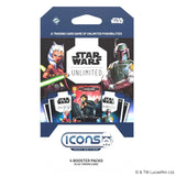 Star Wars Unlimited: ICONS 2027 – 4 Pack Booster - pre-order (release date 20th November)