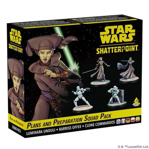 Star Wars Shatterpoint: Plans and Preparation (General Luminara Unduli) Squad Pack - reduced