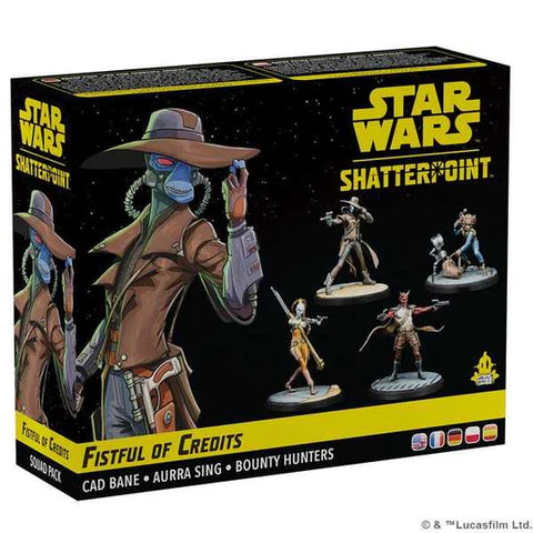 Star Wars Shatterpoint: Fistful of Credits (Cad Bane) Squad Pack - reduced