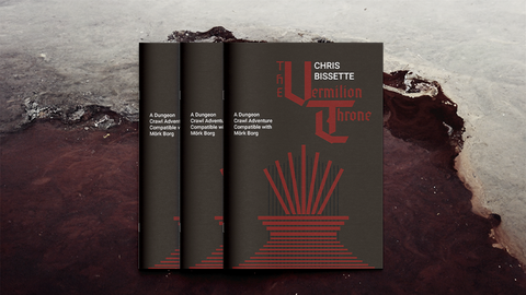 MÖRK BORG Compatible: The Vermilion Throne + complimentary PDF (via online store)