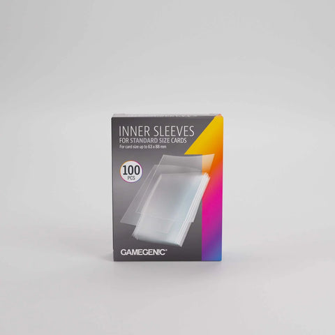 Gamegenic Inner Sleeves 64x89 (100 ct.) – Leisure Games