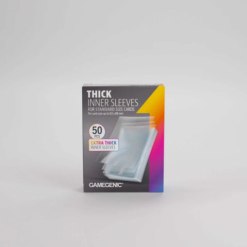Gamegenic Thick Inner Sleeves 64x89 (100 ct.) (expected in stock on 27th May)
