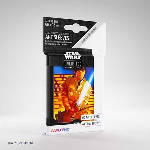 Star Wars: Unlimited Art Sleeves - Luke Skywalker (release date 8th March)