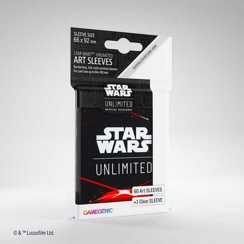 Star Wars: Unlimited Art Sleeves - Space Red (release date 8th March)