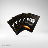 Gamegenic Star Wars: Unlimited Art Sleeves - Card Back Orange - pre-order (release date 14th March)