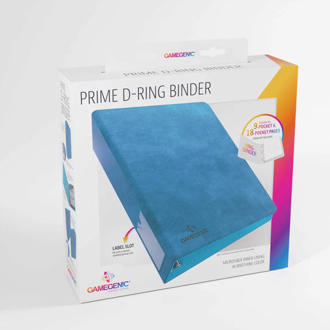 Gamegenic Prime D-Ring-Binder - Blue (expected in stock on 3rd March)