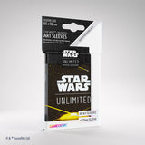 Gamegenic Star Wars: Unlimited Art Sleeves - Space Yellow - pre-order (release date 12th July)