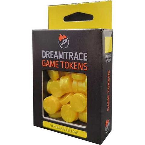 DreamTrace Gaming Tokens: Venomous Yellow