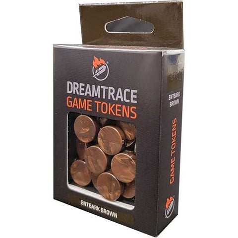 DreamTrace Gaming Tokens: Entbark Brown (expected in stock on 18th June)*