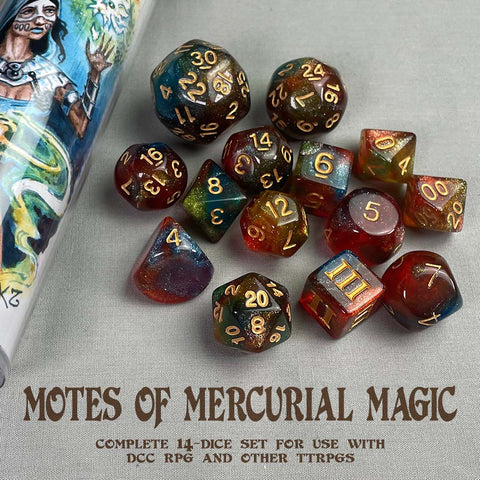 Dungeon Crawl Classics Dice: Motes of Mercurial Magic