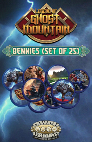 Savage Worlds Legend of Ghost Mountain Bennies