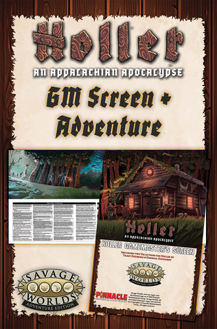 Savage Worlds Holler GM Screen & Adventure