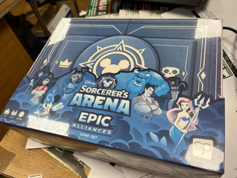 Disney’s Sorcerers Arena: Epic Alliances (Core Set) - reduced (sun bleached box cover)