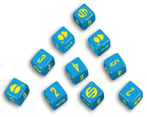 Invincible – Superhero Roleplaying Dice Set