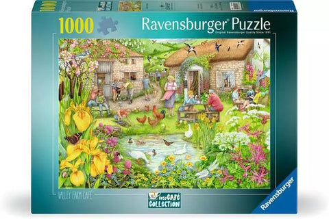 Jigsaw: Cosy Café No 3 Valley Cafe Farm (1000 Pieces)