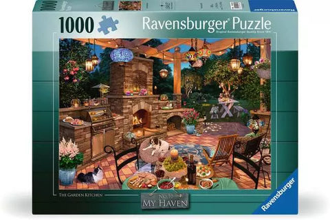 Jigsaw: My Haven No.10, The Garden Kitchen (1000 Pieces)
