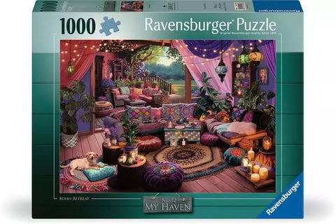 Jigsaw: My Haven No12: Boho Retreat (1000 Pieces)