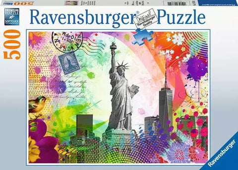 Jigsaw: New York Postcard (500pc)
