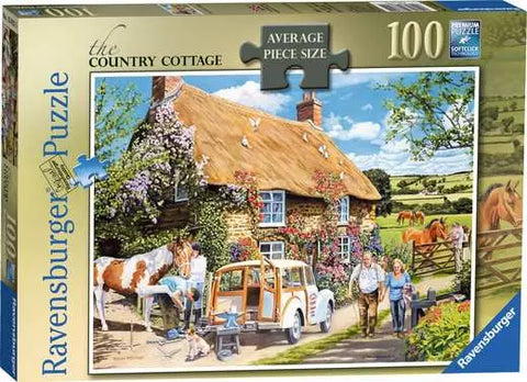 The Country Cottage - 100 Pieces Jigsaw Puzzle