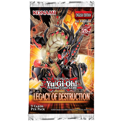 Yu-Gi-Oh TCG: Legacy Of Destruction Booster (release date 25th April)