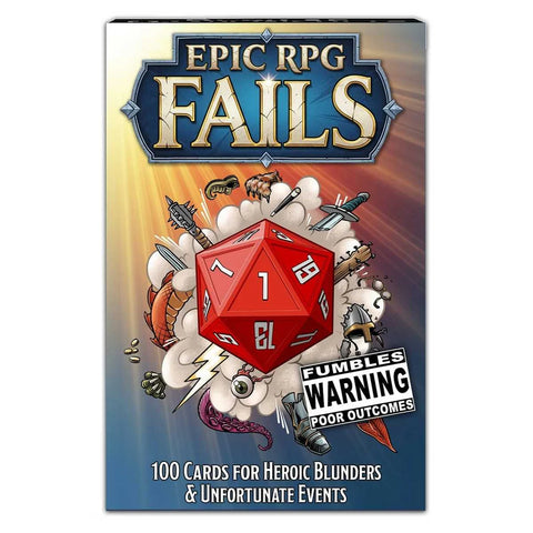 Epic RPG Fails (expected in stock on 17th March)