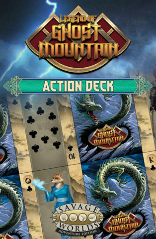 Savage Worlds Legend of Ghost Mountain Action Deck