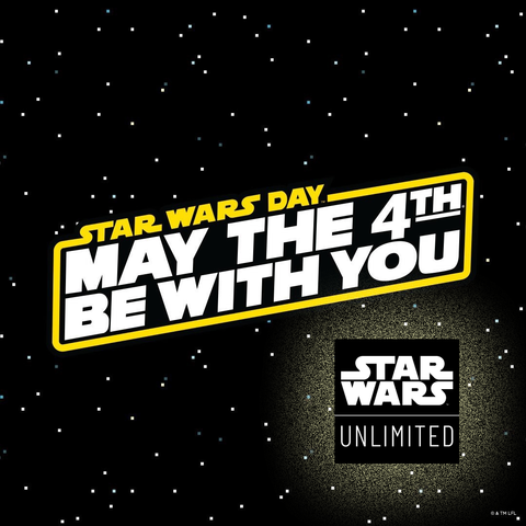 4th May (Saturday): Star Wars Unlimited Draft Tournament