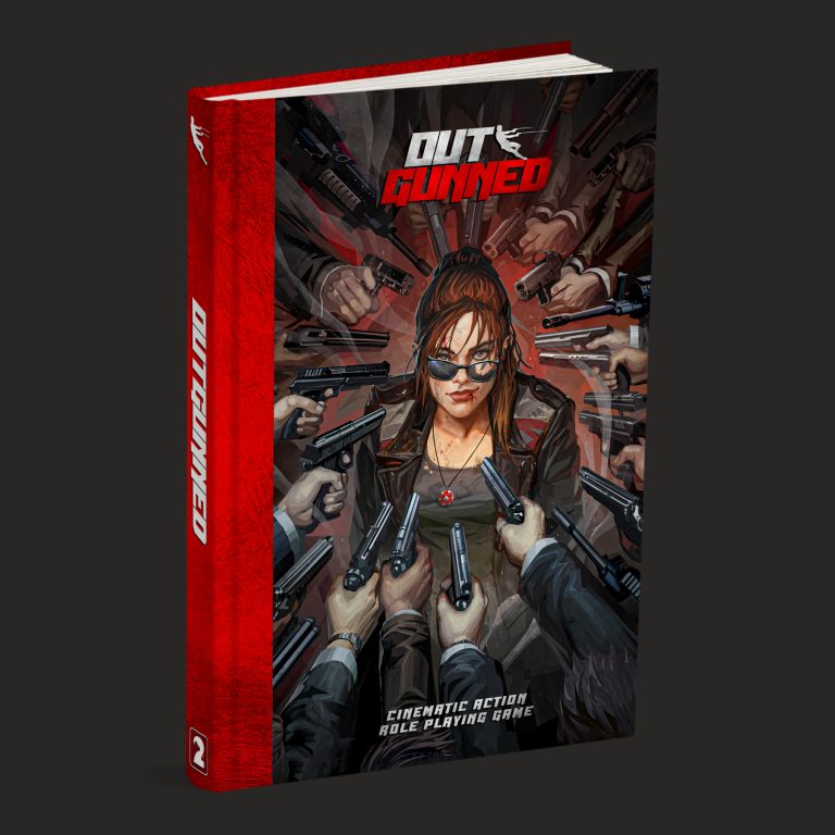 Outgunned RPG: Core Rulebook + complimentary PDF – Leisure Games