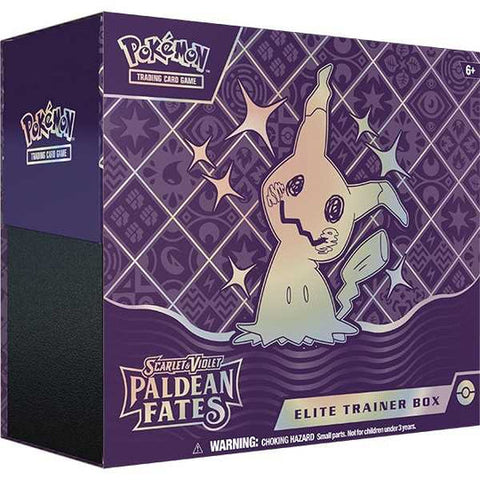 Pokemon TCG: Scarlet & Violet 4.5 Paldean Fates Elite Trainer Box