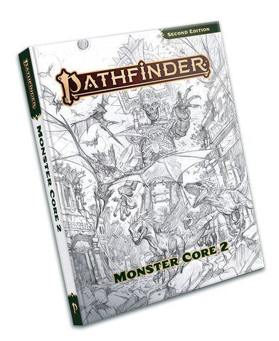 Pathfinder Monster Core 2 (Sketch cover)