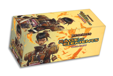 Pathfinder RPG: Rage of Elements Spell Cards - reduced