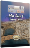 Savage Worlds Pinebox Middle School Map Pack 1 Cemetary and Quarry