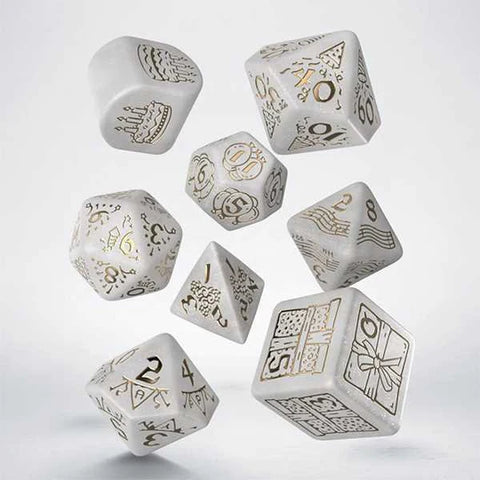 Happy Birthday Dice Set - Q Workshop 20 Years Anniversary (expected in stock on 25th June)*
