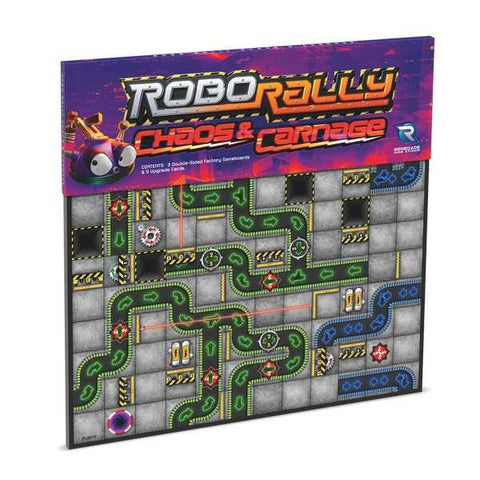 Robo Rally: Chaos & Carnage Expansion