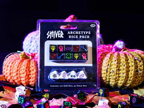 Shiver Archetype Dice set