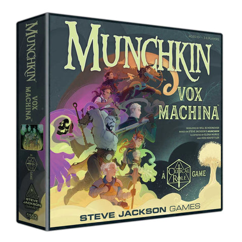 Munchkin Vox Machina: A Critical Role Game (expected in stock on 21st July)