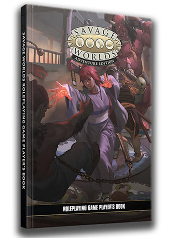 Savage Worlds Adventure Edition Player’s Book Cover D