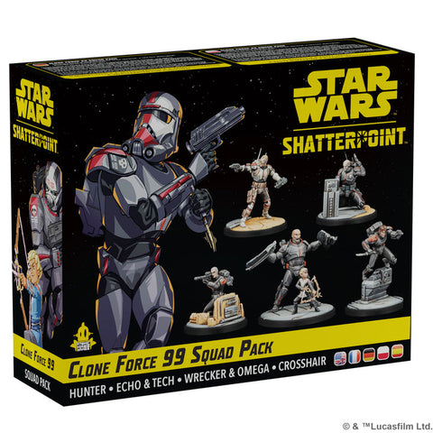 Star Wars Shatterpoint: Clone Force 99 (Bad Batch Squad Pack)