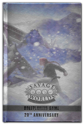 Savage Worlds Core Rule Book – 20th Anniversary Foil Cover