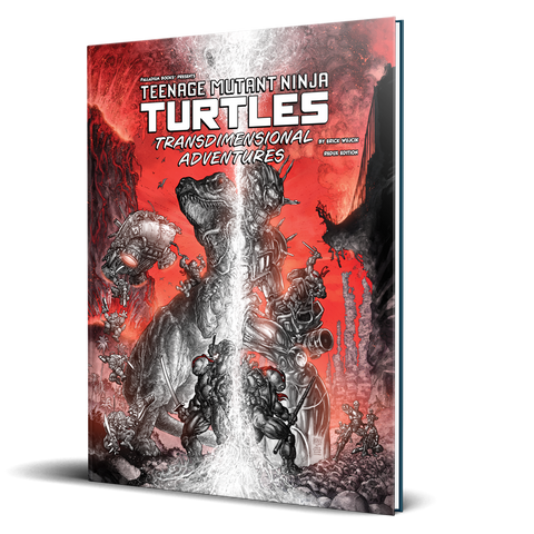 Teenage Mutant Ninja Turtles Transdimensional Adventures Redux Black White & Red Edition