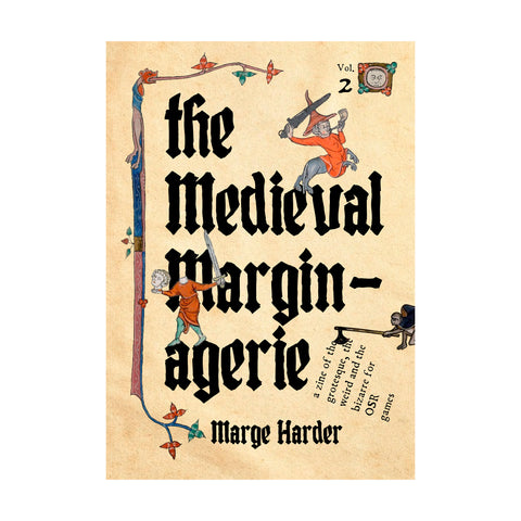 Medieval Margin-Agerie Vol 2: Marge Harder + complimentary PDF