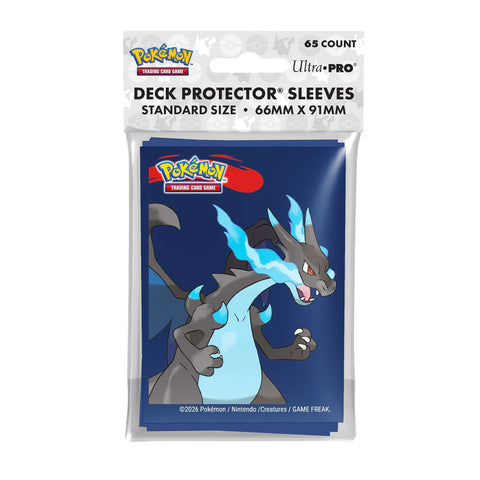 Pokemon: Mega Charizard X 65ct Deck Protectors Sleeves (expected in stock on 23rd June)