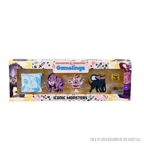 Dungeons & Dragons Gamelings: Iconic Monsters(expected in stock on 21st October)