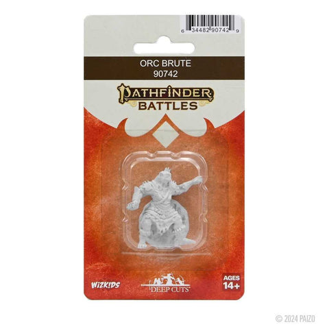 WZK90742 Orc Brute: Pathfinder Deep Cuts Unpainted Miniatures (W24) (expected in stock on 7th July)